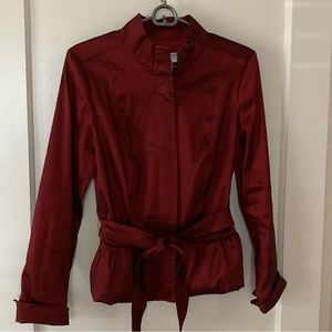 Maggie London Dressy Red Top - size 6